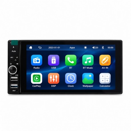 پخش‌کننده صوتی و تصویری خودرو مدل 5080AC7388 با نمایشگر Full HD