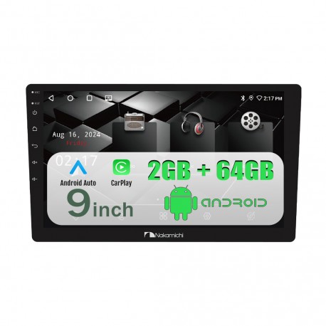 پخش کننده تصویری خودرو ناکامیچی مدل NAM5232I 2-64 carplay