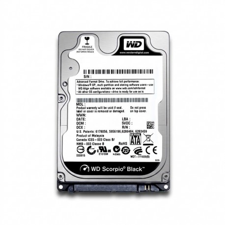 هارد دیسک وسترن دیجیتال مدل WD500LPLX ظرفیت 500 گیگابایت