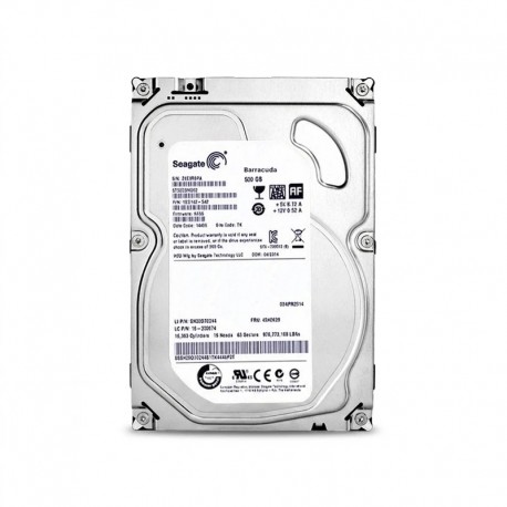 هارددیسک اینترنال سیگیت مدل st3500414cs ظرفیت 500 گیگابایت، سرعت چرخش 5400 دور در دقیقه، سایز هد 3.5 اینچی