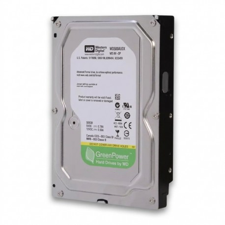 هارددیسک اینترنال وسترن دیجیتال مدل Green Power ظرفیت 500 گیگابایت