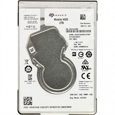 هارددیسک اینترنال سیگیت مدل ST2000LM007 ظرفیت 2 ترابایت