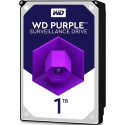 هارد دیسک اینترنال وسترن دیجیتال با رابط SATA 3.0 مدل Purple WD10PURZ ظرفیت 1 ترابایت