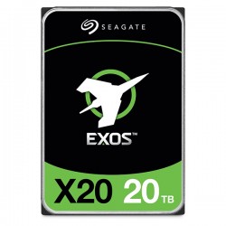 هارد دیسک اینترنال سیگیت مدل EXOS X20 ST20000NM007D ظرفیت 20 ترابایت