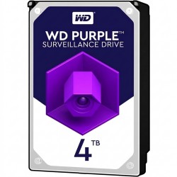 هارد دیسک اینترنال وسترن دیجیتال با رابط SATA مدل WD 4TB Purple 128MB SATA 6gb/s ظرفیت 4 ترابایت