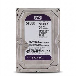 هارد دیسک اینترنال وسترن دیجیتال با رابط SATA مدل WD05PURZ ظرفیت 500 گیگابایت