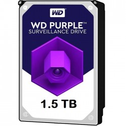 هارددیسک اینترنال وسترن دیجیتال نوع رابط SATA مدل Purple WD15PURX ظرفیت 1.5ترابایت