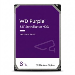 هارد دیسک اینترنال وسترن دیجیتال مدل Purple WD85PURZ ظرفیت 8 ترابایت