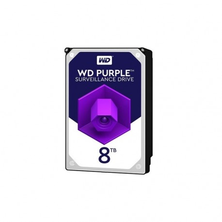 هارد دیسک اینترنال وسترن دیجیتال با رابط SATA 3.0 مدل WD 8TB Purple 256MB SATA 6Gb/s ظرفیت 8 ترابایت