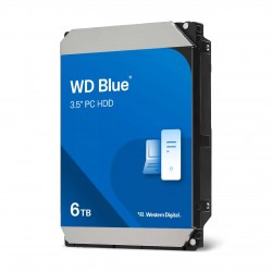هارد دیسک اینترنال وسترن دیجیتال با رابط SATA مدل WD60EZAX ظرفیت 6 ترابایت