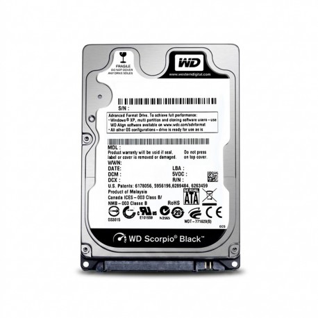 هارد دیسک اینترنال وسترن دیجیتال مدل WD5000BPKT ظرفیت 500 گیگابایت