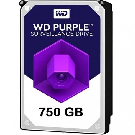 هارددیسک اینترنال وسترن دیجیتال نوع رابط SATA مدل Purple WD750PURX ظرفیت 750 گیگابایت