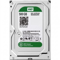 هارددیسک اینترنال وسترن دیجیتال سری سبز مدل WD5000AZRX ظرفیت 500 گیگابایت