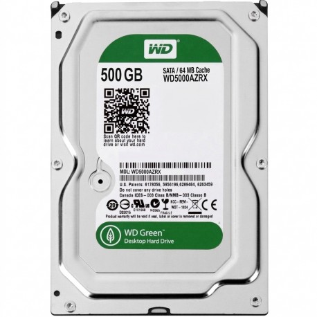 هارددیسک اینترنال وسترن دیجیتال سری سبز مدل WD5000AZRX ظرفیت 500 گیگابایت