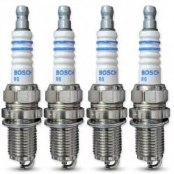شمع خودرو بوش مدل FR7DC پایه کوتاه مناسب برای تیبا 2 بسته 4 عددی