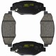 لنت ترمز دیسکی جلو سباط مدل021 دوجفت مناسب برای سمند ملی سورن ، دنا