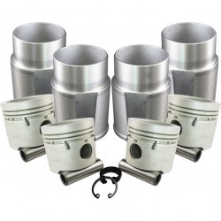 بوش و پیستون عظام مدل wvp مناسب برای پژو ۴۰۵ XU7 مجموعه ۴ عددی