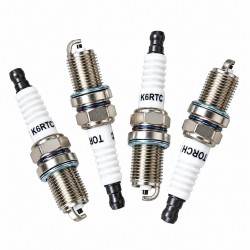 شمع خودرو تورچ کد K6RTC پایه کوتاه بسته 4 عددی
