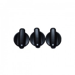 ولوم کنترل پنل بخاری قطعه سازان کبیر مدل KEY-206-544 مناسب برای پژو 206 بسته 3 عددی