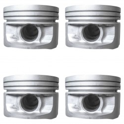 بوش و پیستون و گژن پین خودرو عظام مدل 001878 کد XU7 مناسب برای پژو 405 و پارس بسته 4 عددی
