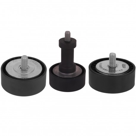 مجموعه کامل غلطک هرزگرد کولر جی ای اس پی کد 3362161718 مدل A-B-C مناسب برای سمند EF7 و سورن EF7 مجموعه 3 عددی