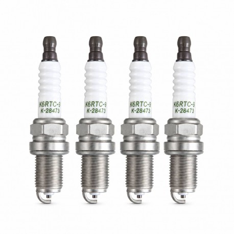 شمع خودرو ایساکو مدل پایه کوتاه K6RTC-9 کد 1040300499 مناسب برای پژو 405 بسته 4 عددی