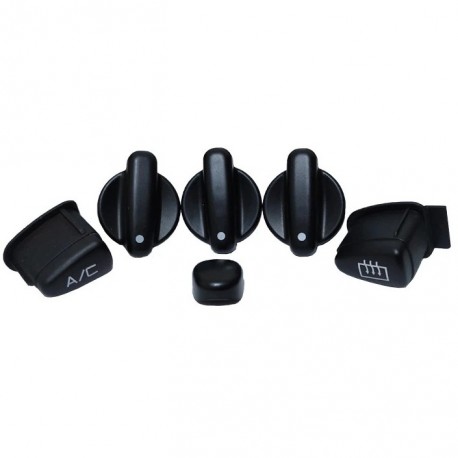 کلید کولر و بخاری چیکال مدل P-1160 مناسب برای پژو 206 بسته 6 عددی
