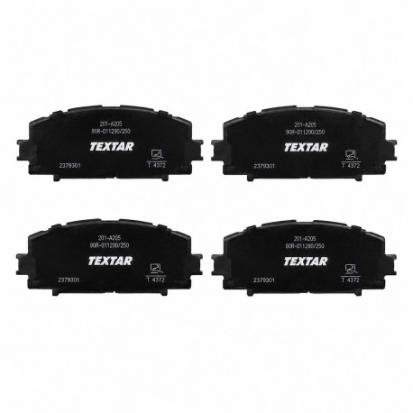 لنت ترمز دیسکی جلو تکستار مدل 005 دو جفت مناسب برای برلیانس H220 و برلیانس H230