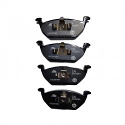 لنت ترمز جلو خودرو برلیانس مدل SHZ-3501082 دو جفت مناسب برای برلیانس C3، برلیانس H320، برلیانس H330