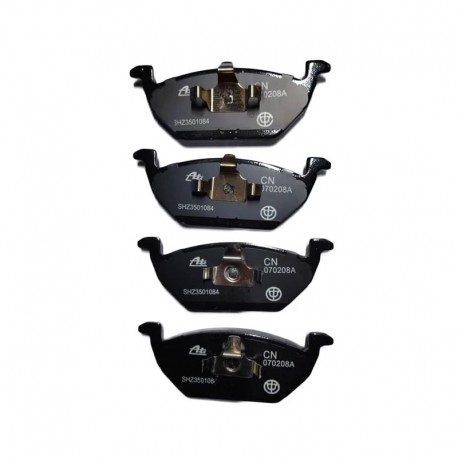 لنت ترمز جلو خودرو برلیانس مدل SHZ-3501082 دو جفت مناسب برای برلیانس C3، برلیانس H320، برلیانس H330