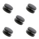 دکمه و بست کمربند ایمنی خودرو چیکال مدل K-268-BLK بسته 5 عددی