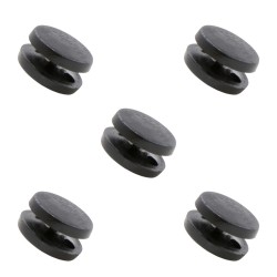 دکمه و بست کمربند ایمنی خودرو چیکال مدل K-268-BLK بسته 5 عددی