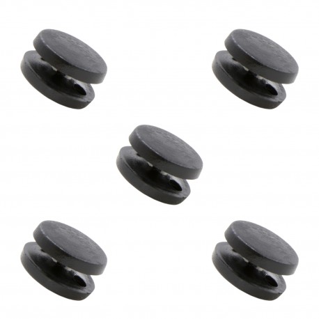 دکمه و بست کمربند ایمنی خودرو چیکال مدل K-268-BLK بسته 5 عددی