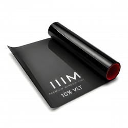برچسب دودی شیشه خودرو تری ام مدل ضد خش 15 درصد تک لایه کد iiim-15-1 رول 4 متری