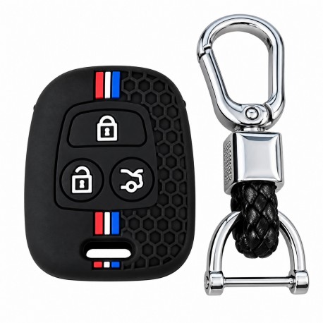 کاور ریموت و سوئیچ خودرو چیکال مدل ژله ای کد P-1195-K-826 مناسب برای دنا و سورن