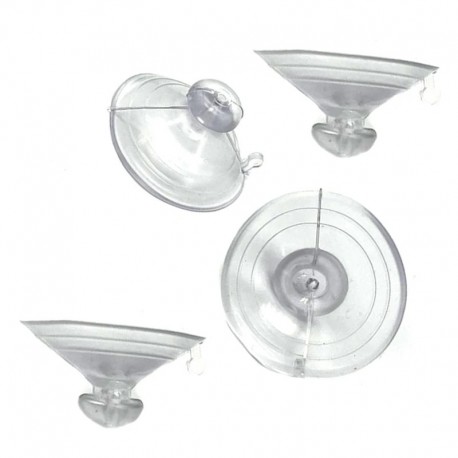 چسبونک بزرگ شیشه و آفتابگیر خودرو چیکال مدل P-957 بسته 4 عددی