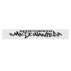 برچسب شیشه خودرو طرح ویندشیلد مدل آفتابگیر-MOST WANTED