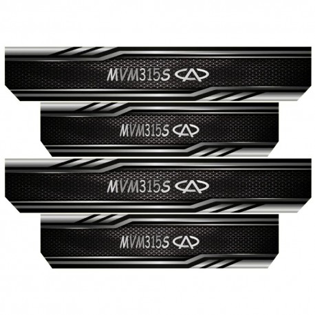 برچسب پارکابی خودرو رایسان کد SP2032 مناسب برای MVM315 بسته 4 عددی