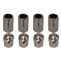 بدنه و سر والف لاستیک خودرو مدل STBS مجموعه 8 عددی