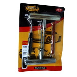 کیت پنچرگیری لاستیک خودرو هاپسون مدل LWS-8812 مجموعه 4 عددی
