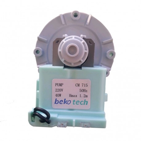 پمپ تخلیه لباسشویی مدل beko tech طرح سه پیچ مناسب برای انواع لباسشویی