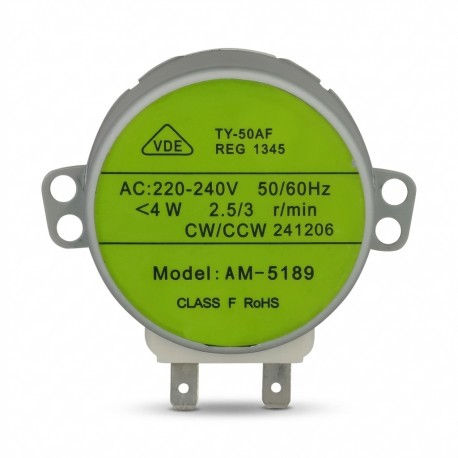 موتور گردان مایکروویو مدل RSP-Motor220vH مناسب برای سولاردام الجی