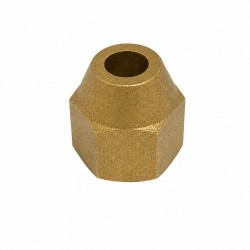 مهره برنجی مدل Brnj سایز 1/4 اینچ مناسب برای کولر گازی اسپلیت