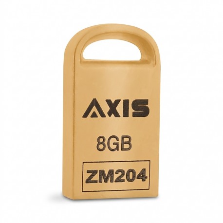 فلش مموری اکسیس مدل ZM204-8GB ظرفیت 8 گیگابایت با بدنه فلزی، مقاومت در برابر آب، ضربه، شوک، لرزش و گرد و غبار