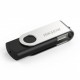 فلش مموری چرخشی 64 گیگابایت هایک سمی مدل HS-USB-M200S با رابط USB 3.0، مقاوم در برابر ضربه و سازگار با ویندوز، لینوکس و اندروید