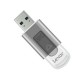 فلش مموری 32 گیگابایتی لکسار مدل S60، با رابط USB 2.0 Type-A، سازگار با Windows و Mac، بدنه پلاستیکی