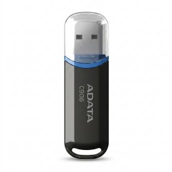 فلش مموری ای دیتا مدل C906 با ظرفیت 32 گیگابایت، رابط USB 2.0 و طراحی درپوش‌دار قابل حمل
