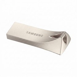 فلش مموری سامسونگ مدل Bar Plus MUF-32BE ظرفیت 32 گیگابایت با بدنه فلزی، مقاوم در برابر آب، شوک، حرارت، مغناطیس و اشعه ایکس