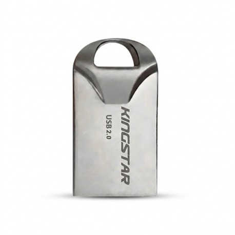 فلش مموری 32 گیگابایت کینگ استار مدل KS218 با رابط USB 2.0 و بدنه فلزی بندانگشتی