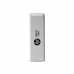فلش مموری اچ‌ پی مدل 819W ظرفیت 128 گیگابایت با رابط USB سه‌نقطه‌دو Gen1 Type-A و بدنه فلزی